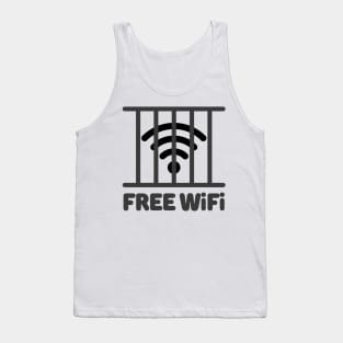 Free WIFI From Jail Tank Top